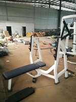 Banc de musculation plat à bas prix, machine de musculation, cadre de poussée, banc de levage RUIBU-A035