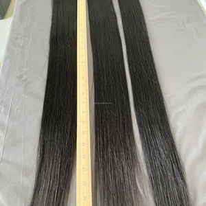 OFERTA: Cabello Virgen Liso 100% Indio, Cabello Humano sin Procesar, Venta al por Mayor, Genius Weft, Paquetes de Cabello Virgen con Cutícula Alineada, Natural Transparente - Product Image 4