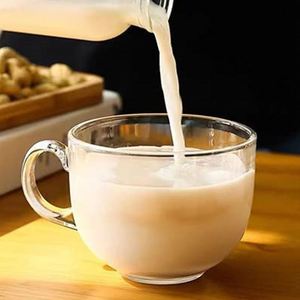 Taza de Vidrio Jumbo Personalizada con Logotipo, Tazas Transparentes para Café, Desayuno, Chocolate, Leche, Latte, Cereal, Helado - Product Image 6
