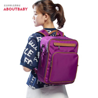 Sac à dos double épaule multifonctionnel style professionnel coque rigide pour extérieur, sac à langer tendance modèle 002
