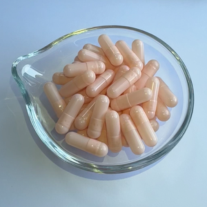 Kapsul Gelatin Tulang Alami Tanpa Titanium Dioksida, Tanpa TiO2, Warna Oranye Putih, Klorofil Alami, Cangkang Keras Ukuran 00 0 1 - Product Image 6