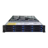 Servidor en Rack Usado R282-Z93 2U, Doble Socket SP3 LGA4094, 64 Núcleos, Procesador EPYC 7003 7002, 3x GPU PCIe Gen4