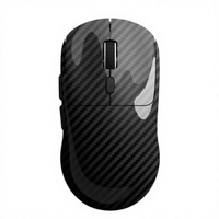 Souris optique ergonomique haut de gamme en fibre de carbone, trois modes, USB, filaire, sans fil 2.4G, en stock, accessoire universel pour PC portable