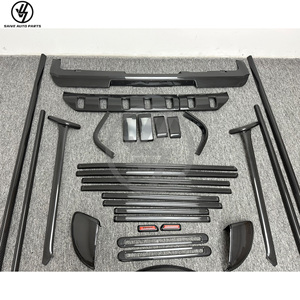 Kit extérieur complet en fibre de carbone sèche, finition brillante, tissage sergé, pour Mercedes Benz G Wagon W464 G500 G580 G63 2025, couvre-roue arrière - Product Image 6