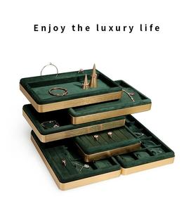 Jinsky ถาดแสดงเครื่องประดับโลหะแบบกำหนดเองสำหรับสร้อยคอและกำไลอุปกรณ์เสริมระดับพรีเมี่ยมสำหรับโชว์เครื่องประดับ - Product Image 4