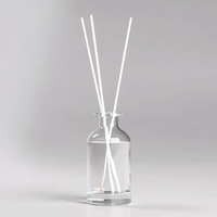 Bouteilles diffuseurs d'arômes en verre personnalisées en usine, 50 à 300 ml, rondes, couleurs et logos personnalisés, bouteilles vides pour diffuseurs à bâtonnets en verre