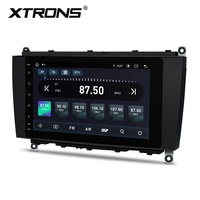 Pantalla para Auto XTRONS de 8 Pulgadas con Sistema Operativo Android para Mercedes-Benz CLK A209/C209, 4+128 GB, 4G LTE Global, CarPlay Inalámbrico, Android Auto, GPS
