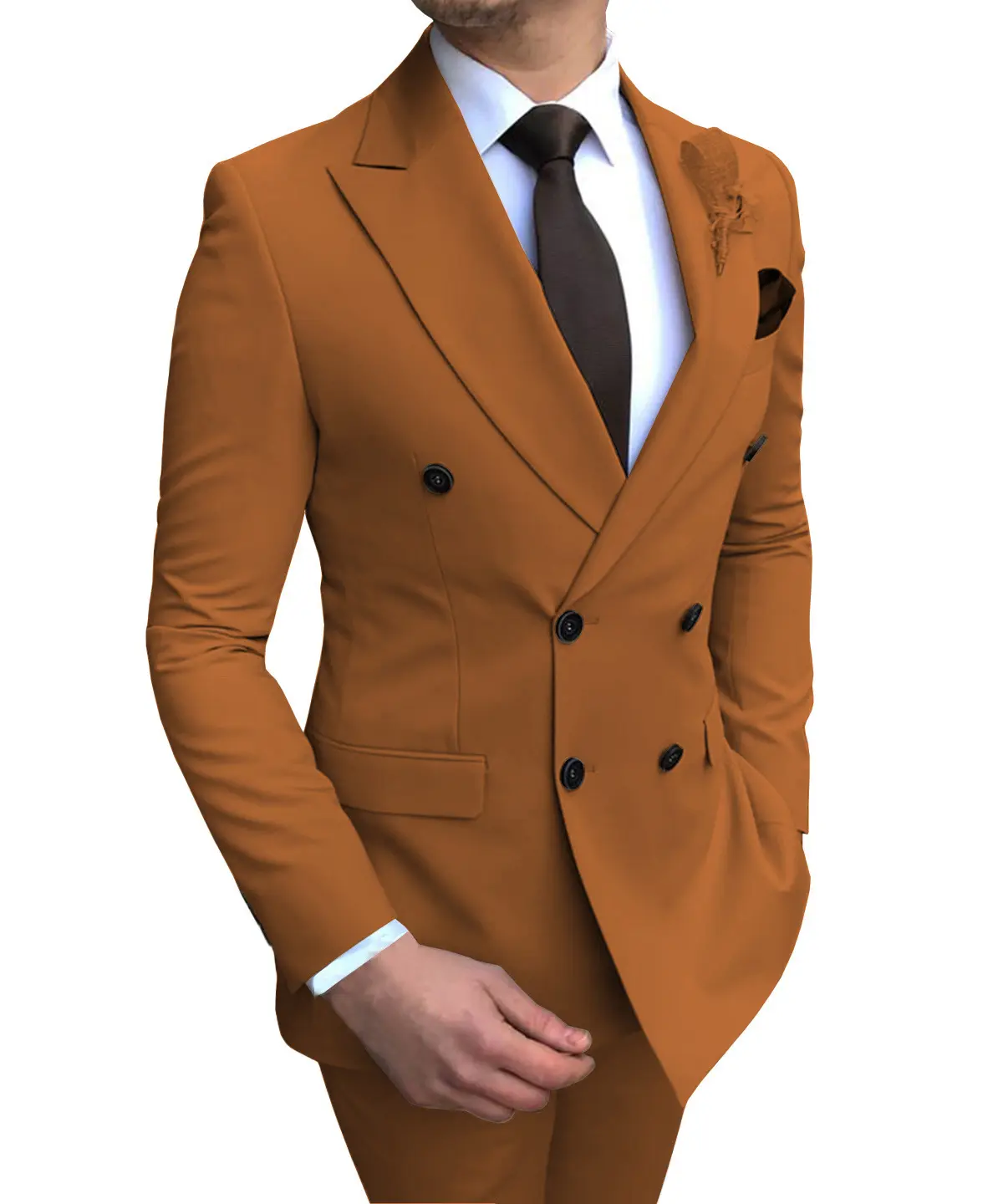 2022 Neuankömmling Wine Red Men Suits 2 Stück (Jacken hose) Hochwertige Slim Fit Blazer Formale Prom Terno Kleidung Mode