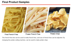 3000Kg por hora, patata turca, freír automáticamente <span class=keywords><strong>patatas</strong></span> fritas y <span class=keywords><strong>patatas</strong></span> fritas totalmente automáticas, línea de producción hecha de material Sus304 - Product Image 6