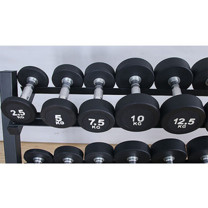 <span class=keywords><strong>Soporte</strong></span> <span class=keywords><strong>de</strong></span> <span class=keywords><strong>pesas</strong></span> <span class=keywords><strong>para</strong></span> Mancuernas, almacenamiento <span class=keywords><strong>de</strong></span> gimnasio en casa, 3 niveles, 1000 libras (solo estante) - Product Image 6