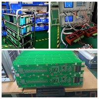 80A Smart BT APP BMS 3S 5S 8S 7S 9S 11S 12S Papan Perlindungan Baterai AUTO Balance 12V 24V Lifepo4 Li-Ion Lo Aplikasi Komputer