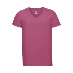 Camiseta de cuello en V para hombre HD T, merchandising personalizado - Product Image 1