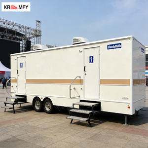 Remorque WC Mobile Optimale, Toilettes Portables en Acier, Garantie 1 An, Durable, Idéale pour l'Automobile et les Circuits de Course Extérieurs - Product Image 6