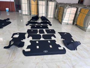 Meilleur <span class=keywords><strong>prix</strong></span>, tapis de voiture en cuir PVC de luxe 3D, ensemble complet de 3 pièces, épaisseur 10 mm, pour / - Product Image 2