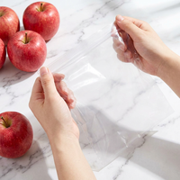 Sacs BOPP autocollants imprimés avec logo personnalisé, petits sacs en cellophane OPP pour l'emballage de produits de boulangerie, bougies, savons, biscuits, pain