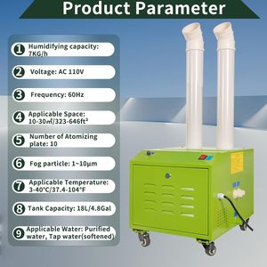 <span class=keywords><strong>Humidificador</strong></span> inteligente de acero inoxidable de 30 kg/h para garaje de fábrica, almacenamiento en frío, <span class=keywords><strong>humedad</strong></span> de cultivo de hongos cronometrada - Product Image 4