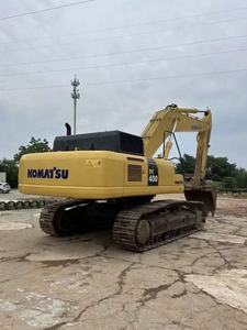 รถขุดตีนตะขาบ PC400-8r Komatsu มือสองน้ำหนัก1ตันประกอบกับเครื่องยนต์ของอีซูซุและส่วนประกอบหลัก-มอเตอร์และปั๊ม - Product Image 4