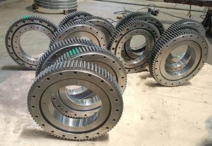 LYJW 061.25.1455 Fabrieks Prijs Kogel Zwenkring Lager Chroomstaal 10.000 Nm Momentcapaciteit Zwenkring Lager - Product Image 6