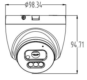 Boîtier de caméra de <span class=keywords><strong>surveillance</strong></span> extérieure IP67 étanche, boîtier de tourelle CCTV en aluminium avec anneaux décoratifs de différentes couleurs - Product Image 6