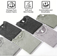 Ensemble de sport pour homme en coton pur lavé, poids lourd, été, manches courtes, pantalon court, t-shirt sans manches ample et manches courtes.