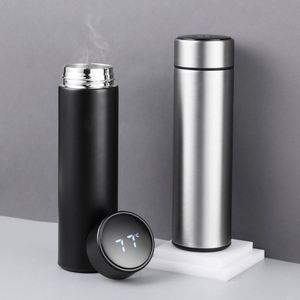 Thermos personnalisé avec logo, 500 ml, gourde isotherme, bouteille d'eau de voyage en acier inoxydable, bouteille d'eau intelligente - Product Image 2