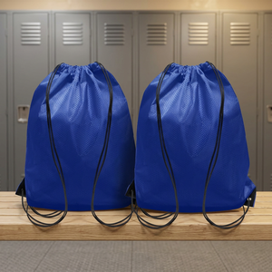Sac à dos pliable avec cordon de serrage et logo personnalisé pour le rangement des chaussures, idéal pour l'école, le basketball, les sports, la gym, la remise en forme, les voyages en plein air - Product Image 6