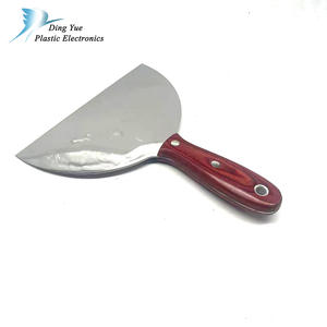 Truelle en acier inoxydable de qualité industrielle, outil de plâtrage pour <span class=keywords><strong>maçon</strong></span>, lame polie miroir, manche en acier inoxydable, outil d'artisanat de construction - Product Image 2