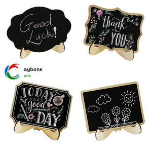 Mini panneaux de <span class=keywords><strong>tableau</strong></span> <span class=keywords><strong>noir</strong></span> en gros-Lot de 20 étiquettes encadrées avec support de chevalet <span class=keywords><strong>Tableau</strong></span> <span class=keywords><strong>noir</strong></span> en bois <span class=keywords><strong>Tableau</strong></span> <span class=keywords><strong>noir</strong></span> - Product Image 3