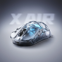 Nouvelle arrivée 2026, souris de jeu sans fil Mercury X Air 8KHz PAW 3950 PC RGB 5 modes personnalisés