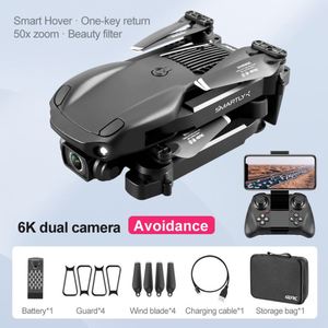 Drone RC V22 avec évitement d'obstacles, double caméra 4K, quadricoptère jouet pour enfants, garçons et débutants - Product Image 6