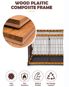 กรงไม้สำหรับสัตว์เลี้ยงทนทานกรงสุนัขสำหรับสัตว์เลี้ยงในบ้าน - Product Image 2