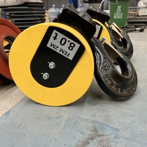 Europäisches Design Brücken kran und Portalkran heben C Haken baugruppe 32T HOOKHEAD - Product Image 5