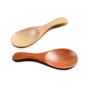 Cuillère Bambou Personnalisé Mini Condiments Sucre Assaisonnement Sel Miel Cuillère À Café Cuillère En Bambou 18cm Petite Cuillère À Mesurer Numérique - Product Image 1
