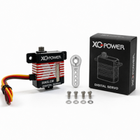 Servo Digital Sin Núcleo XQ-POWER XQ-S2230F, 32kg.cm, 0.09s, Ultra Rápido, 25T Spline, Programable por USB, 8.4V, para Helicóptero RC y Robot