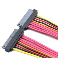 50cm 12Gbps SFF-8482 SAS 29-Pin Buchse-zu-Buchse Verlängerungskabel Server-Festplatten-Panel-Backplane-Adapterkabel