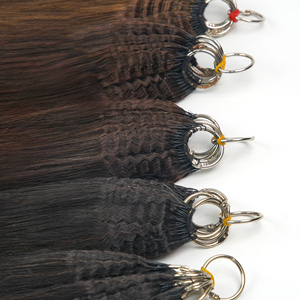 Nuova Raccomandazione di Prodotto: Extension per Capelli 100% Veri Capelli Umani Remy con Baby Hair - Tinti - Effetto Piumato - Aggiunge Più Volume e Stile - Product Image 4