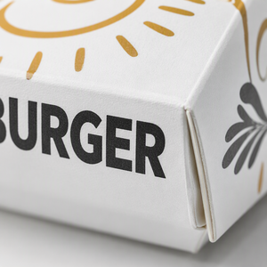 Cajas <span class=keywords><strong>de</strong></span> Cartón Ecológicas Personalizadas, Biodegradables, Aisladas y Anti-Fugas para Comida Rápida Gourmet para Llevar - Product Image 3