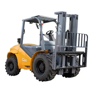 Pemasok Terbaik 3 ton Forklift kasar semua medan 4x4 3000kg untuk tanaman manufaktur
