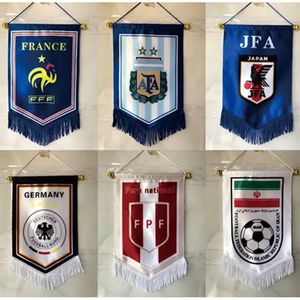 Bendera gantung panji dengan Logo kustom untuk para penggemar tim sepak bola dan klub luar ruangan spanduk promosi penggunaan acara - Product Image 6