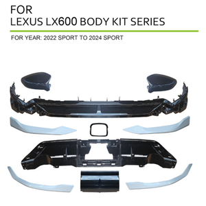 Kit de modification de carrosserie LX600 pour Lexus LX600 : Kit WideBody, Lame avant, Diffuseur arrière, Élargisseurs d'ailes, Spoiler de toit, Aileron de coffre - Product Image 2