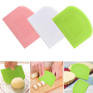 Phổ biến bán PP nhựa D hình dạng bánh BỘT BƠ scraper Cutter cho hộ gia đình backery - Product Image 5