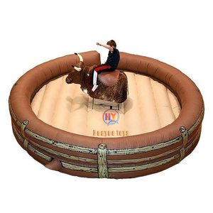 Juego de deportes al aire libre de fábrica para niños, juguete de montar en <span class=keywords><strong>toro</strong></span> mecánico inflable, precio de <span class=keywords><strong>Toro</strong></span>, equipo de construcción - Product Image 3
