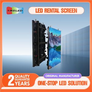 Écran d'affichage LED <span class=keywords><strong>Cob</strong></span> haute résistance Conception de location extérieure à verrouillage rapide Coupe-vent Avant Arrière HD Haute luminosité Entretien facile - Product Image 6