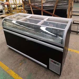 Congélateur commercial avec grande capacité, porte coulissante en verre, économe en énergie, pour supermarché et épicerie - Product Image 4