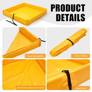 2 'x 4' x 4 "PVC kuning 4 inci. Sisi Dinding ringan dilipat tahan lama bebek kolam <span class=keywords><strong>Mini</strong></span> Berm - Product Image 2