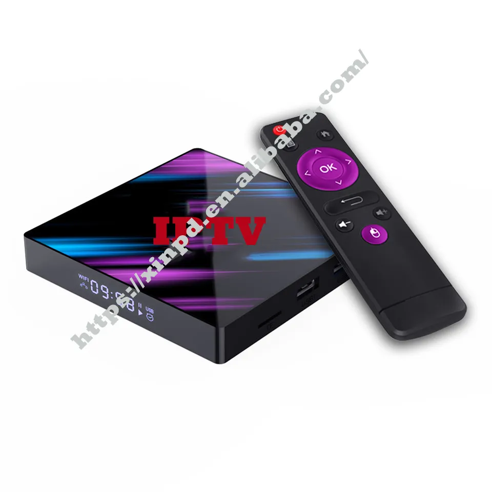 Amlogic S905 Android Smart TV Box Sub rivenditore 4K HD TV IPTV italiano IP TV M3U elenco con tutti i codici di spedizione gratuita