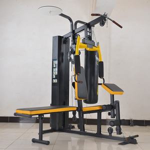 Palestra Multifunzione Domestica a 3 Stazioni con Macchina per Squat - Product Image 6