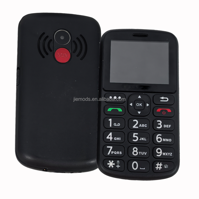 OEM Simple Senior Cell Phone with Big Keypad Letters 4G Volte Dual SIM Card Spanish and German Operating Languages