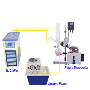 L'évaporation du solvant Rotovap Distillation Simple Mini Principe <span class=keywords><strong>De</strong></span> Évaporateur Rotatif Sous Vide Prix 3l Rotavapor - Product Image 1