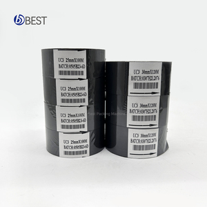 Hot Stamping Folie Datumcode Lint Datum Print Dy-8 Lint/Zwart 35Mm Breedte Lint Voor Datum <span class=keywords><strong>Coder</strong></span> Hot Stempel <span class=keywords><strong>Coder</strong></span> - Product Image 2